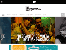 Tablet Screenshot of musicjournal.com.br